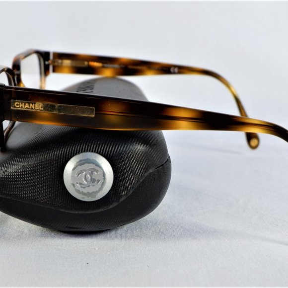Authentic CHANEL Glasses 3058 c.502 Tortoise 53mm - Picture 8 of 12